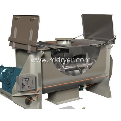 Feed Horizontal Double Ribbed Mixer